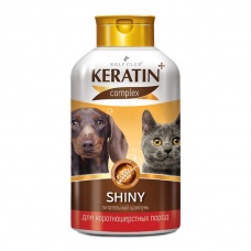 Keratin Komplex Shiny Шамнунь для короткой шерсти (Экопром), 400 мл